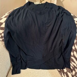 Athleta navy blue shirt size : Small